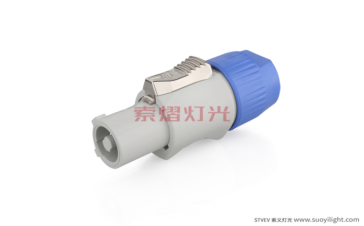 Arusha三芯电源插头欧姆接头