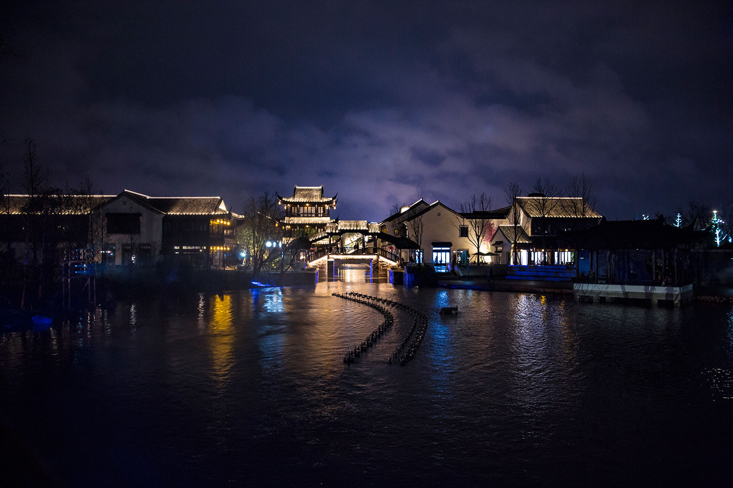 Arusha新西塘水街亮化方案